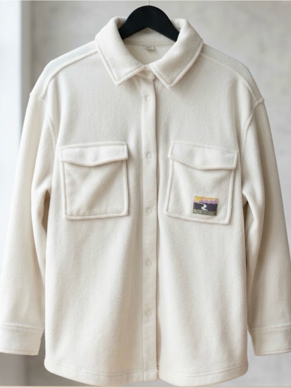Roxy Cream overshirt